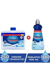 Finish Bulaşık Makinesi Temizleyici Sıvı 250 ml + Parlatıcı 400 ml