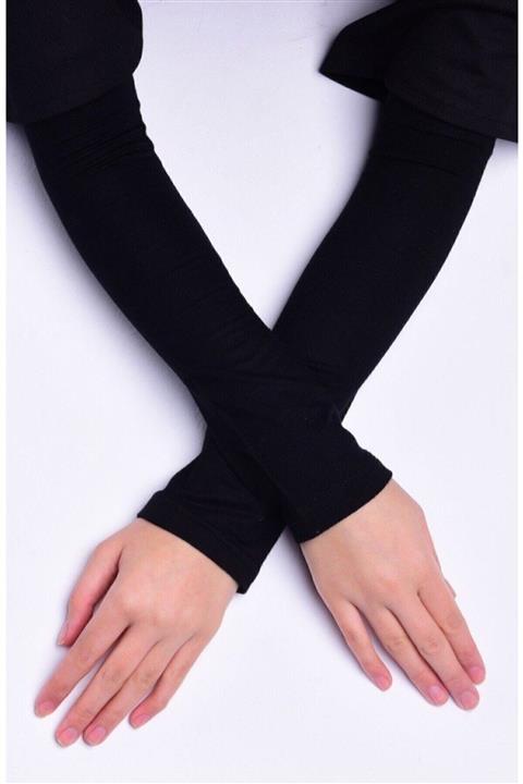 BENLİ Penye Namaz Kolluğu Siyah 1 Çift