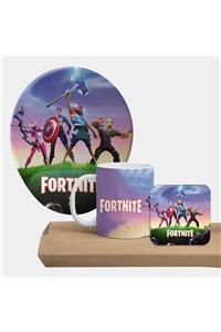 Flipped Fortnite Axe Kupa Mousepad ve Bardak Altlıklı Hediye Seti