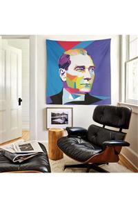 WALLHANG Yüce Atatürk Duvar Örtüsü 120x120 Cm