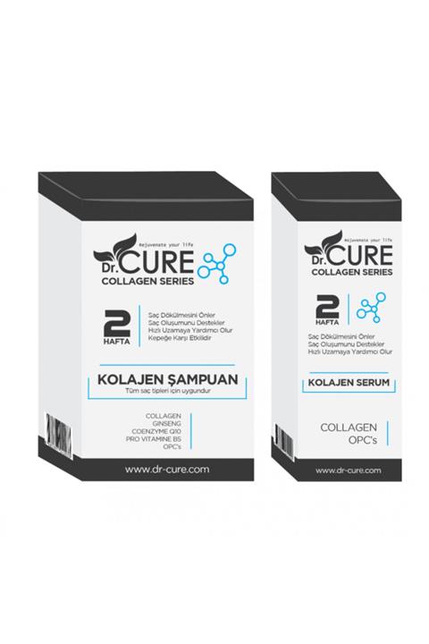 Dr. Cure Kolajen Şampuan (300ML) Ve Kolajen Saç Serumu (100ML)