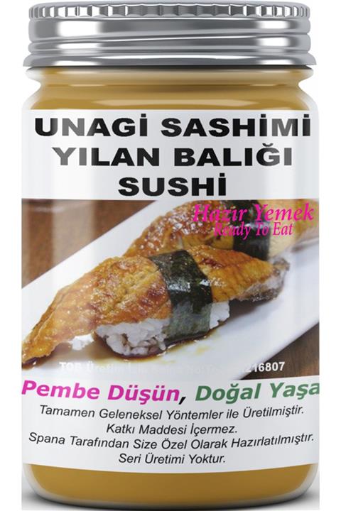 SPANA Unagi Sashimi Yılan Balığı Sushi 330 gr
