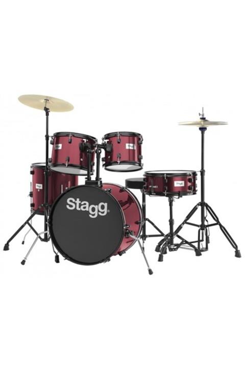 STAGG Tım120b Wr 5 Parça Akustik Davul 20''