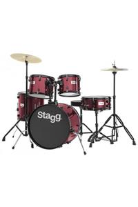 STAGG Tım120b Wr 5 Parça Akustik Davul 20''