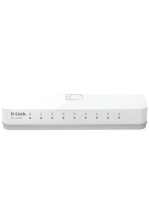 DLink D-lınk Des-1008c 8x10/100 L2 Tak-calıstır Plastık