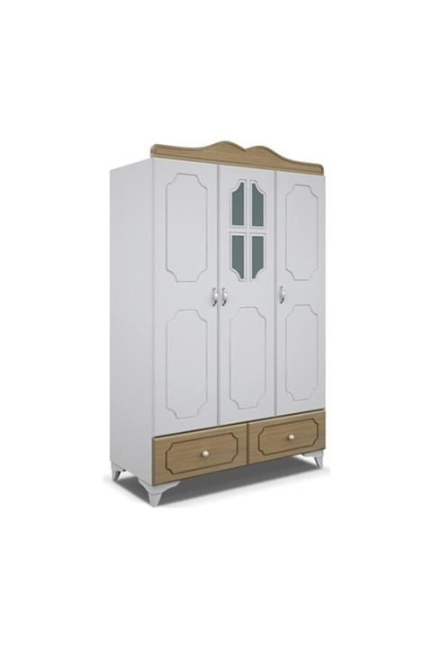 BabyHope 787-85 Dolin Bebek Odası 3 Kapılı Dolap