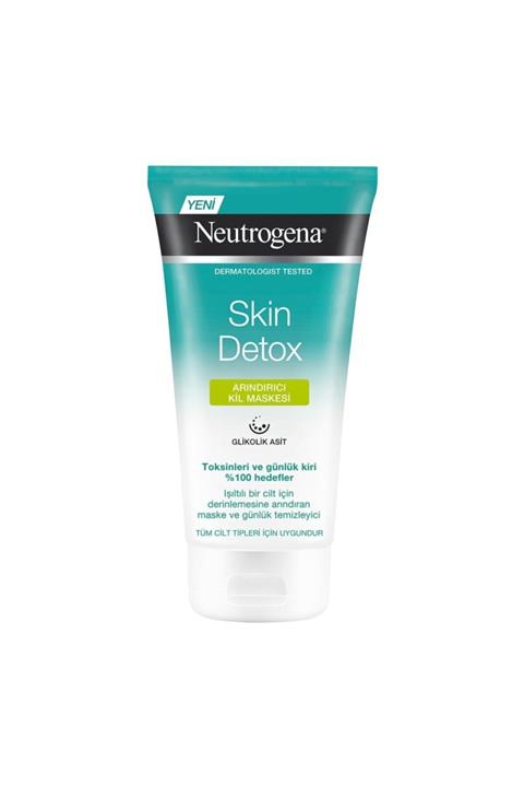 Neutrogena Skin Detox Arındırıcı Kil Maskesi 150 Ml