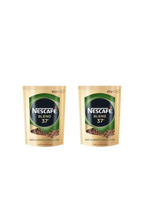Nescafe Blend 37 80x2=160 Gram Çözünebilir Kahve 2'li Set