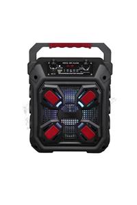 Speaker Dış Mekan Hoparlörü 6.5'' Loud Wirless Bluetooth Karaoke Mikrofonu Mn11c