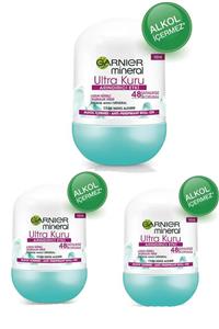 Garnier 3'lü Set Anti Perspirant Kadın Roll-on Deodorant Ultra Kuru 50 ml 3600541932623