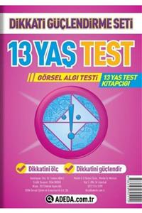 Adeda Yayınları 13 Yaş Test Görsel Algı Seti / 13 Yaş Test Kitapçığı - Osman Abalı