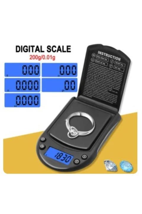 Manessa Mouse Görünmlü 200 Gr Dijital Hassas Kuyumcu Terazisi