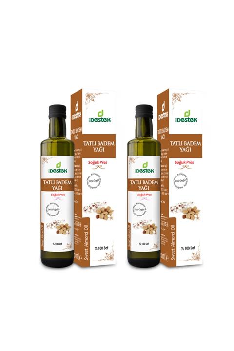 Destek Tatlı Badem Yağı 250 Ml (2 Adet)