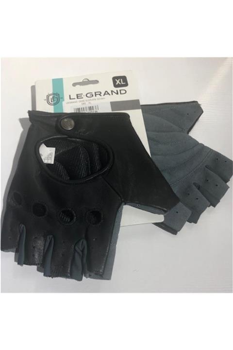 Legrand Deri Eldiven Siyah-gri Xl