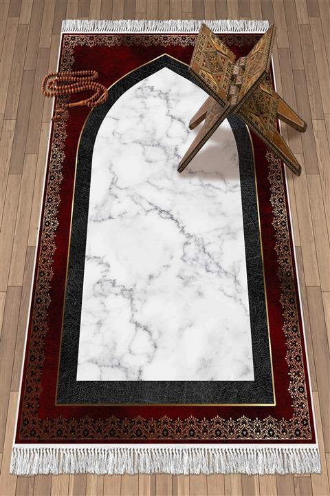 colizon Dekoratif Yıkanabilir Kaymaz Tabanlı Seccade