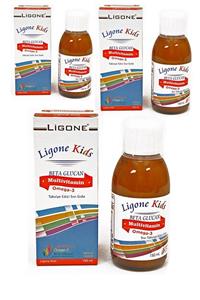 Ligone Kids Multivitamin Şurup 150 ml X 3 Adet