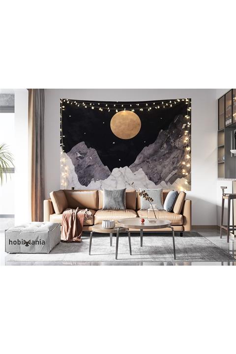 ALER BAG Ay Işığı Moon Light Duvar Örtüsü 70x100 Cm Duvar Dekorasyon Moda