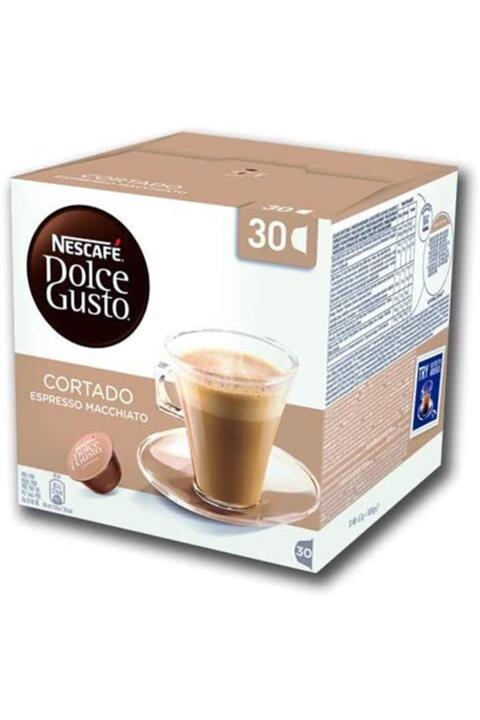 Nescafe Dolce Gusto Cortado Espresso Macchıato 30x Kapsül