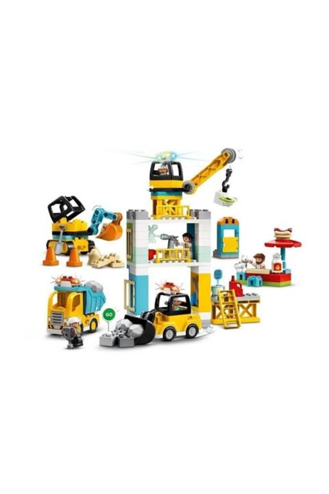 LEGO ® Duplo® Kuleli Vinç Ve Inşaat 10933 Yapım Oyuncağı