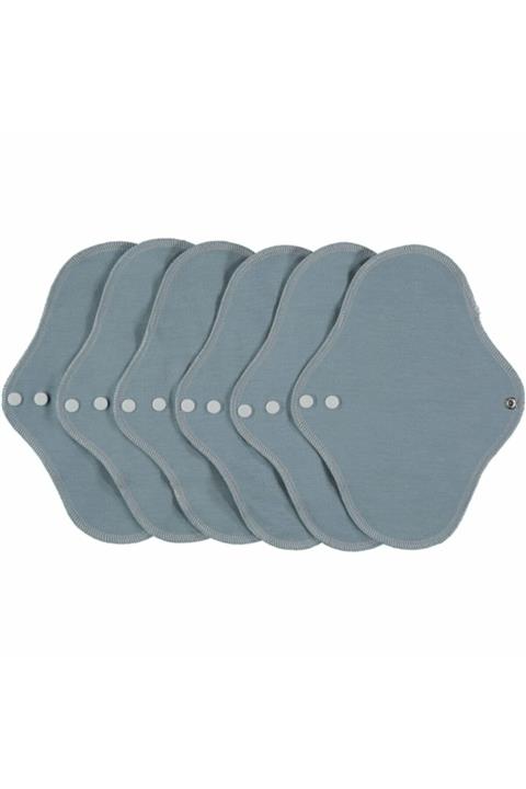 Ponped Bambu Yıkanabilir Doğal Kadın Pedi 6'lı