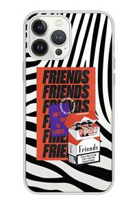 shoptocase Iphone 13 Promax Şeffaf I Dont Want No Friends Desenli Telefon Kılıfı