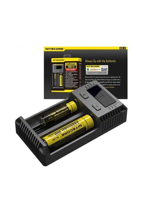 Nitecore I2 Intelli Charger Li-ion Ni-mh Ni-cd Pil Şarj Aleti I2