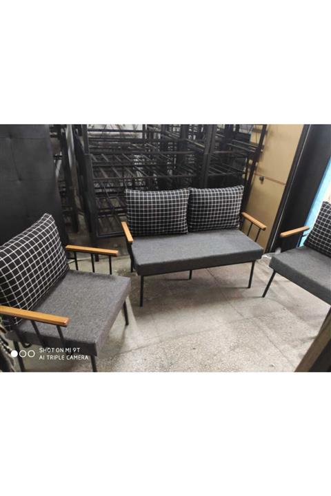 Evacity Home Metal Balkon Seti