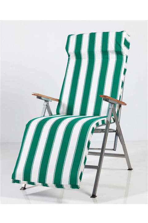 Weblonya Katlanır Koltuk Şezlong Plaj Şezlongu Minderli 2149