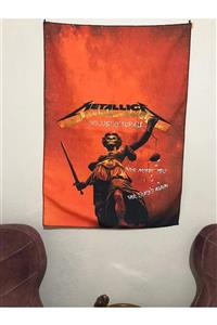 owl bag Metallica Poster Adalet Tasarım Duvar Halısı