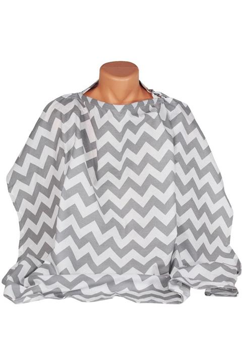Molmini Emzirme Önlüğü Zigzag