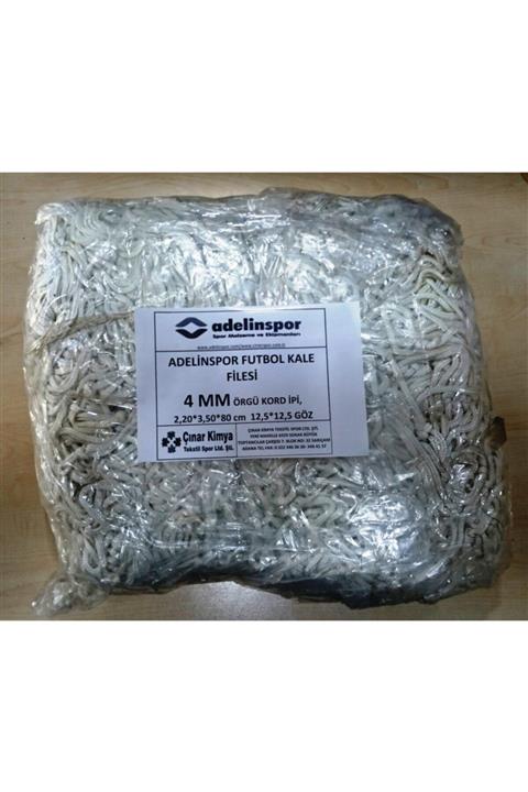 adelinspor Futbol Kale Filesi 4 mm Kord Ipi 3 50x2 20x0 8 m