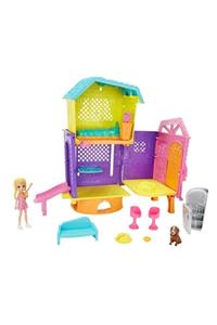 Polly Pocket Ve Eğlence Dolu Evi Gmf81