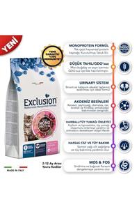 Exclusion Düşük Tahıllı Monoprotein Kitten Tavuklu Yavru Kedi Maması 300 G