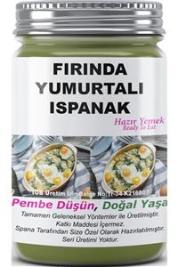 SPANA Ev Yapımı Katkısız Fırında Yumurtalı Ispanak 330gr