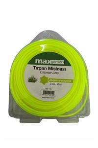 Maxgarden Altıköşe Tırpan Misinası 3 mm 56 m