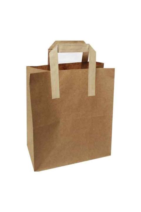Partioutlet Kraft Kağıt Çanta 25 Adet 25 X 29 Cm