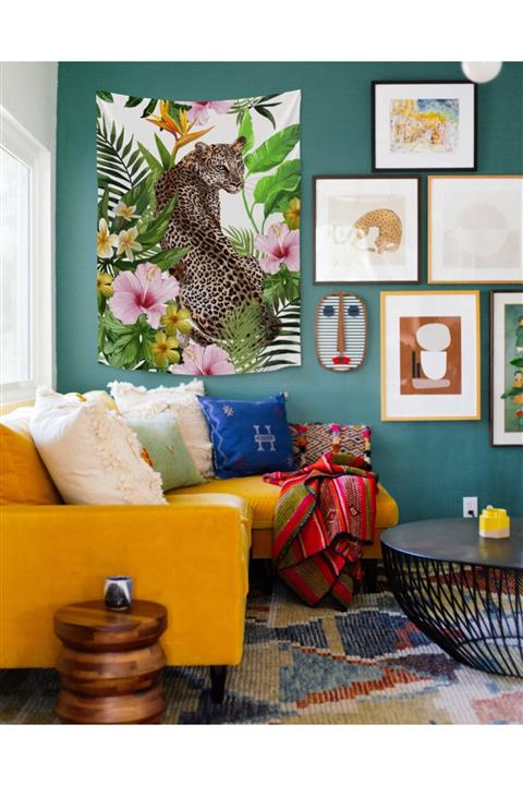 ARORA HOME Leopar Duvar Örtüsü