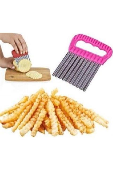 Uçar Pratik Patates Meyve Sebze Doğrama Dilimleme Cips Bıçağı