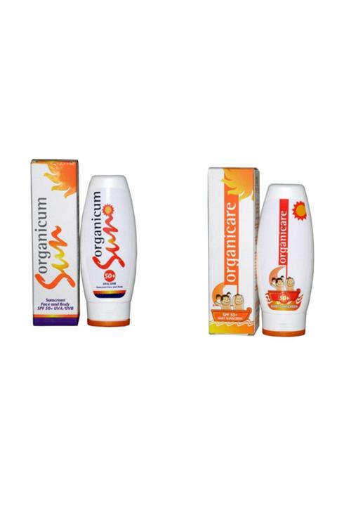 Organicum Organıcum Sun Spf 50 ve Baby Sun Spf 50+ 2 Si Birada