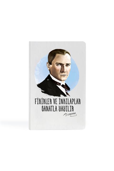 Kafasına Göre Dükkan Mustafa Kemal Atatürk - 13x21 Büyük Defter
