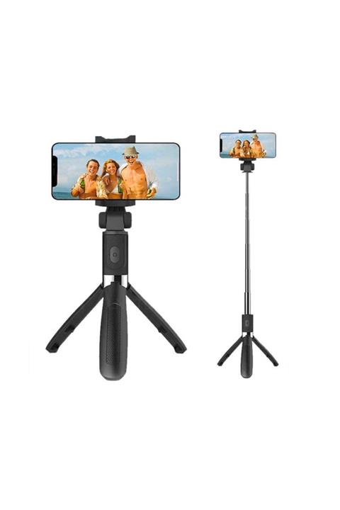 ADDISON Bluetooth Kontrollü Selfie Çubuğu + Tripod
