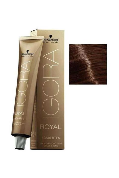 Igora Royal Absolutes 6-60 Koyu Kumral Çikolata Doğal Saç Boyası (mo/21 Üretim Tarihidir)
