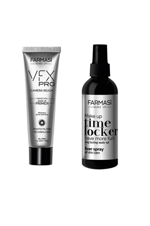 Farmasi Makyaj Seti Vfx Pro Makyaj Bazı+makyaj Sabitleyici