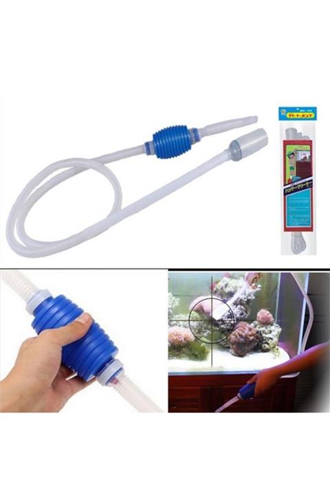 Liya Siphon Cleaner Akvaryum Dip Hortumu Süpürgesi