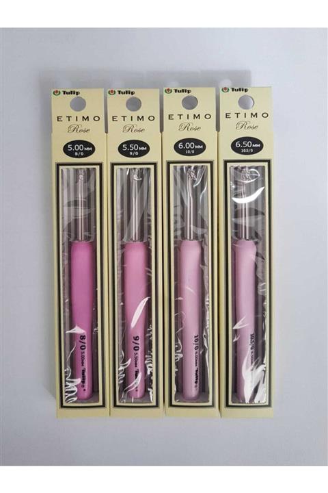 Tulip Etimo Rose Tığ Seti 4'lü