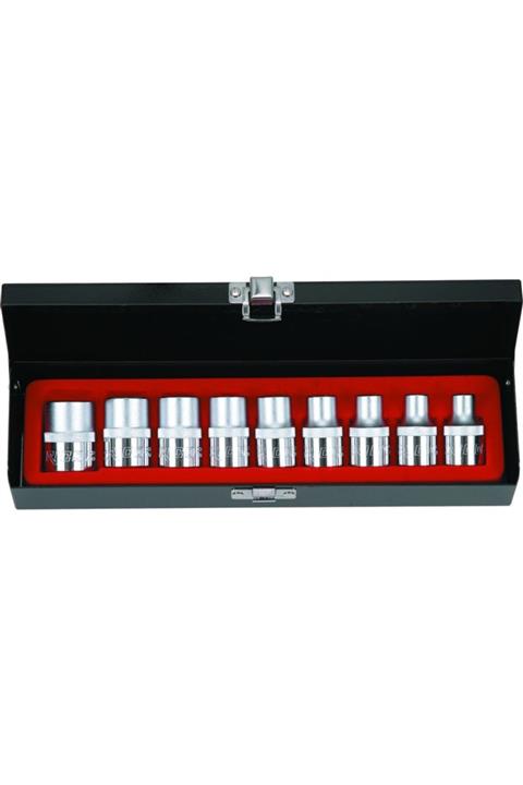 Rico 9 Parça 1/2 Torx Lokma Takımı Seti E (dişi)