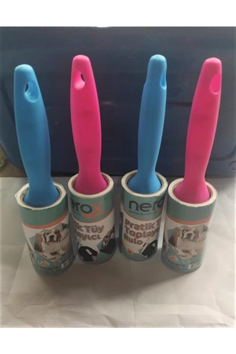 Nerox Tüy Toplama Rulosu 60 Yaprak 4'lü (4x60 Ypr)