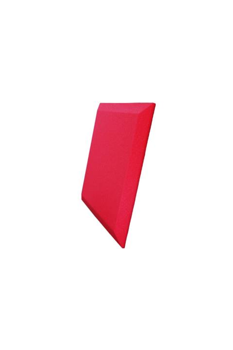 DESİBEL AKUSTİK Sünger Düz Pahlı Kırmızı Bantlı 50x50cm 3cm 15/20 Dns