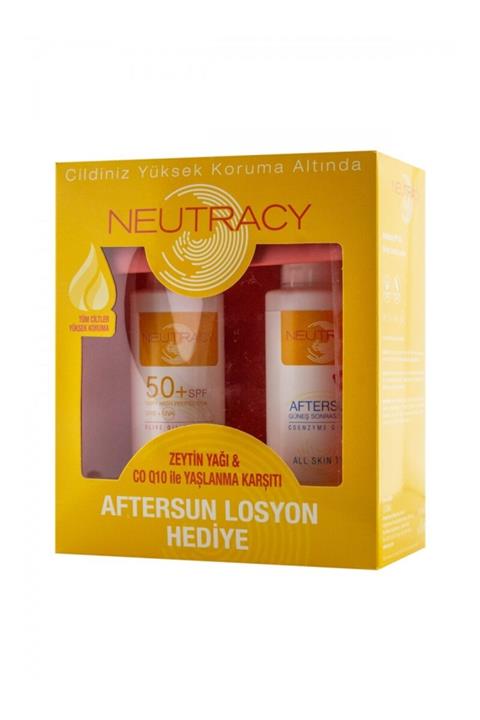 Neutracy Güneşten Koruyucu Losyon Tüm Ciltler Için Spf50+ 150 Ml - Aftersun Losyon 150 Ml Hediyeli