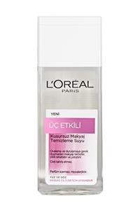 L'Oreal Paris Kuru ve Hassas Ciltler için Üç Etkili Makyaj Temizleme Suyu 200 ml 3600522365846